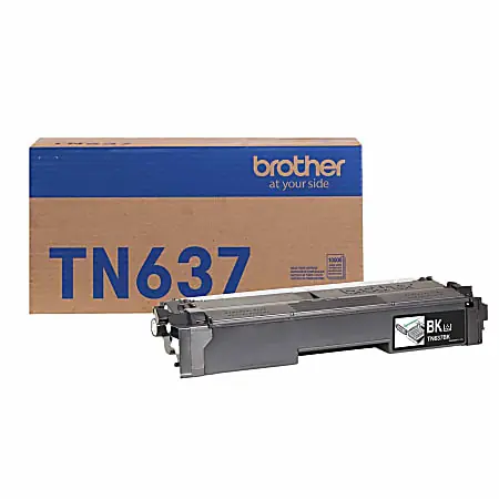 Brother Genuine TN637BK Black Ultra High Yield Toner Cartridge Deal