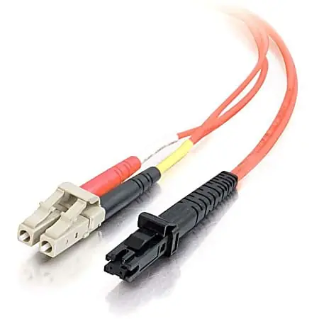 Direct From Factory C2G-9m LC-MTRJ 62.5/125 OM1 Duplex Multimode PVC Fiber Optic Cable - Orange - Fiber Optic for Network Device - LC Male - MTRJ Male - 62.5/125 - Duplex Multimode - OM1 - 9m - Orange