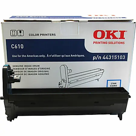 Buy Online Oki Data (44315103) Cyan Drum Cartridge