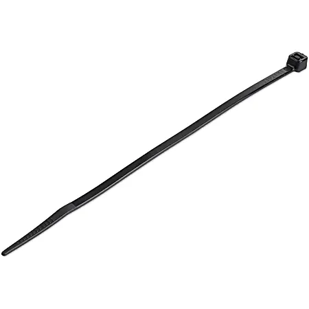 Clearance StarTech.com 1000 Pack 6" Cable Ties - Black Medium Nylon/Plastic Zip Ties Adjustable Network Cable Wraps UL TAA