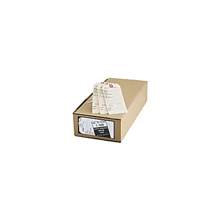Luxury Avery&reg; Repair Tags, 2.63" x 5.25", Box Of 500