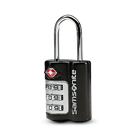 Samsonite&reg; 3-Dial Lock, Black No Minimum Order