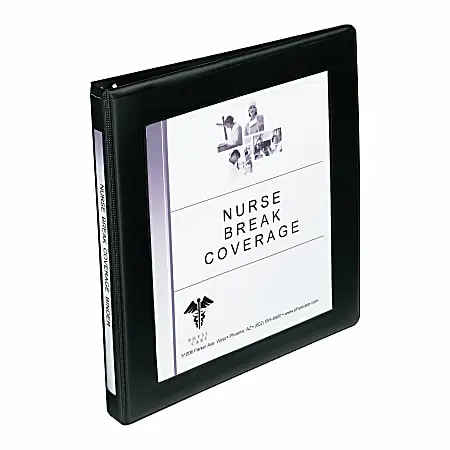 Avery&reg; Frame View 3-Ring Binder With Locking One-Touch EZD&trade; Rings, 1/2" D-Rings, Black Mega Sale