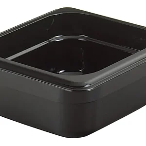 Don’t Miss Out Cambro H-Pan High-Heat GN 1/6 Food Pans, 2"H x 6-3/8"W x 6-15/16"D, Black, Pack Of 6 Pans