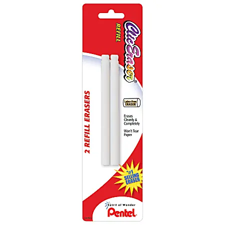 Pentel&reg; Clic Eraser&trade; Refills, Pack Of 2 Crafted