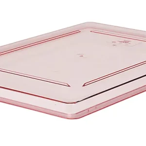 Cambro Camwear Food Box Flat Covers, 18" x 26", Safety Red, Set Of 6 Covers Sale