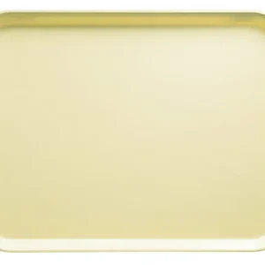 Grab Now Cambro Camtray Rectangular Serving Trays, 15" x 20-1/4", Lemon Chiffon, Pack Of 12 Trays
