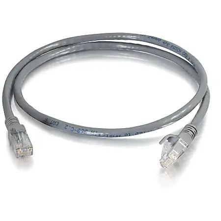 C2G 75ft Cat6 Snagless UTP Unshielded Ethernet Network Patch Cable (TAA) - Gray - Patch cable - TAA Compliant - 10310 Save Now
