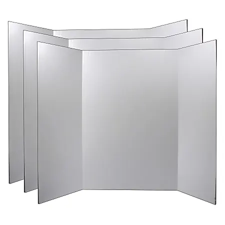 Trusted Brand Pacon&reg; Ghostline&reg; Foam Presentation Boards, 28" x 22", White, Pack Of 3 Boards