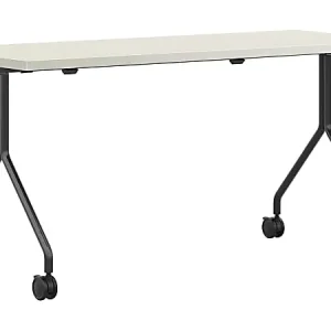 Money Back Guarantee HON Between Nesting Table, 29"H x 72"W x 30"D, Silver/Black
