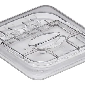 Cambro Camwear GN 1/6 FlipLids, Clear, Set Of 6 Lids Fan Favorite