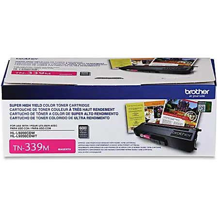 Brother&reg; TN-339 Magenta High Yield Toner Cartridge, TN-339M Grab Now