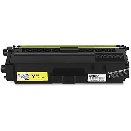 Exclusive Brother&reg; TN-339 Yellow High Yield Toner Cartridge, TN-339Y