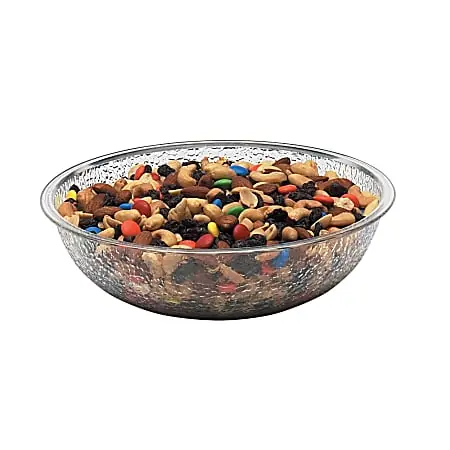 Bargain Cambro Camwear Round Pebbled Bowls, 8", Clear, Set Of 12 Bowls
