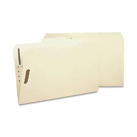 Affordable Sparco 1/3-Cut 2-Ply Fastener Folders, Legal Size, 2 Fasteners, Manila, Box Of 50