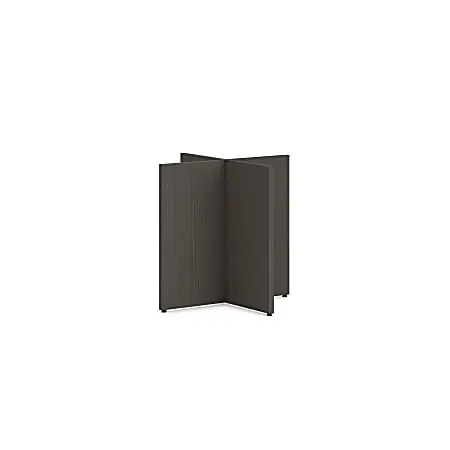 Flash Sale HON Mod HLPLTBL48BASE Conference Table Base - Finish: Slate Teak - 1 Each