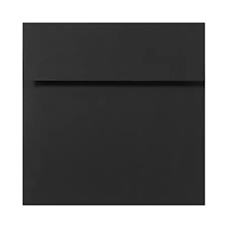LUX Square Envelopes, 5 1/2" x 5 1/2", Peel & Press Closure, Midnight Black, Pack Of 50 Top Rated