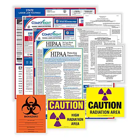 Money Back Guarantee ComplyRight™ Healthcare Federal (Bilingual) And State (English) Labor Law 1-Year Poster Service, Alaska
