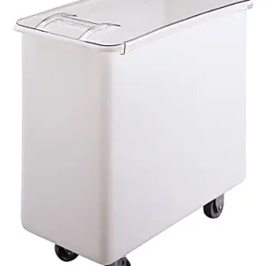 Original Cambro Flat-Top Ingredient Bin, 34 Gallons, 29"H x 15-1/4"W x 29-1/2"D, White