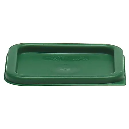 Cambro CamSquare Lids For 2-4 Qt Storage Containers, Kelly Green, Pack Of 6 Lids Limited Edition