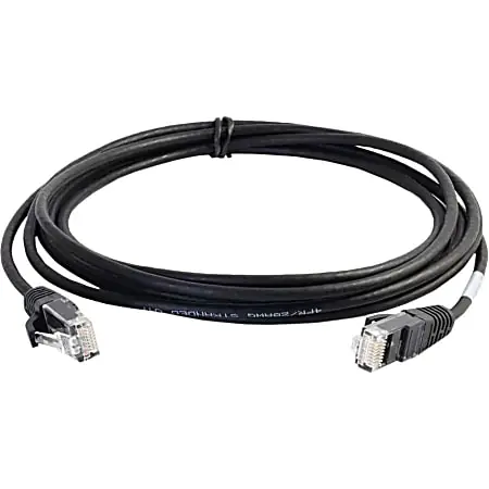 Fresh Stock C2G 6ft Cat6 Snagless Unshielded (UTP) Slim Network Patch Cable - Black - Slim Category 6 for Network Device - RJ-45 Male - RJ-45 Male - 6ft - Black