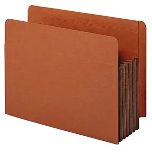 Cheap Pendaflex&reg; End-Tab Pockets, 5 1/4" Expansion, Letter Size, Dark Brown, Box Of 10 Pockets