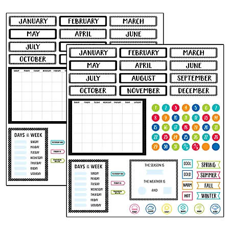 Viral Creative Teaching Press&reg; Farm Friends Core D&eacute;cor Calendar Sets, Pack Of 2 Sets