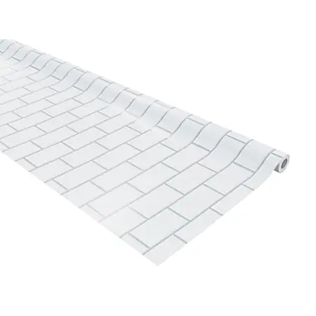 Pacon&reg; Fadeless Bulletin Board Art Paper, White Subway Tile, 48" x 50' Bulk Order