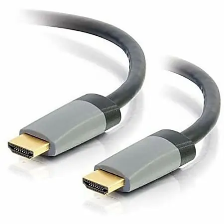 C2G 25ft 4K HDMI Cable with Ethernet, High Speed, In-Wall CL-2 Rated, 50633 Original