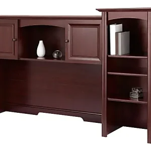 Realspace&reg; Broadstreet 65&rdquo;W Hutch For U-Shaped Desk, Cherry Hot Deal