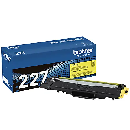 Brother&reg; TN-227 Yellow High Yield Toner Cartridge, TN-227Y Certified