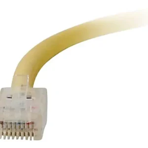 Warranty Included C2G 50ft Cat6 Non-Booted Unshielded (UTP) Ethernet Network Patch Cable - Yellow - Patch cable - RJ-45 (M) to RJ-45 (M) - 50 ft - UTP - CAT 6 - yellow