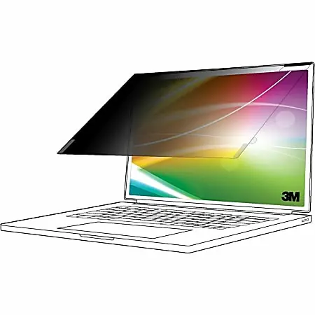 3M Bright Screen Privacy Filter for Apple® MacBook Air® 13 M2 - M3, 13.6" Full Screen, 16:10 Aspect Ratio, Reduces Blue Light, Anti-Glare New Release