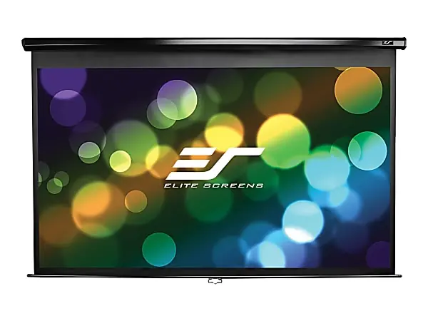 New Arrival Elite Screens M150UWV2 Manual Pull Down Projector Screen