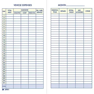 Adams&reg; Vehicle Expense Book Wholesale