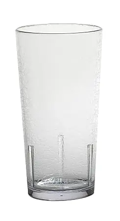 Cambro Del Mar Styrene Tumblers, 16 Oz, Clear, Pack Of 36 Tumblers Brand New