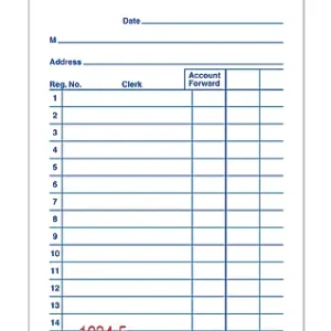 Adams&reg; Carbonless 2-Part Sales Book, 3 3/10" x 5 3/5", Pack Of 10 Mega Sale