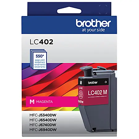Brother&reg; LC402 Magenta Ink Cartridge, LC402M Fast Shipping