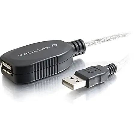 Affordable C2G 12m (40ft) USB Extension Cable - USB 2.0 to USB A - Active - M/F - 39.37 ft USB Data Transfer Cable - 39000