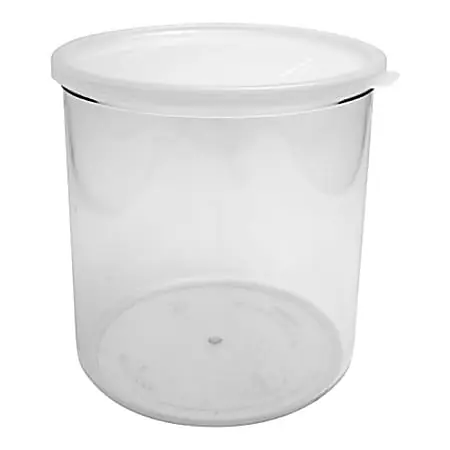 Get Yours Cambro Crock With Lid, 2.7 Qt, Clear