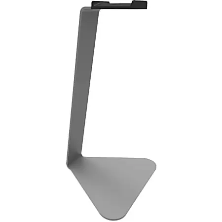 Kanto Headphone Stand H1 - 6.60 lb Load Capacity - Desktop - Silicone, Steel - Silver Handmade