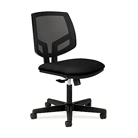 Trusted Brand HON&reg; Volt Seating Mesh Mid-Back Task Chair, Black