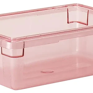Next Day Delivery Cambro Camwear 6"D Food Boxes, 12" x 18", Safety Red, Set Of 6 Boxes