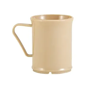 Cambro Camwear Dinnerware Mugs, 9.6 Oz, Beige, Set Of 48 Mugs Low Price
