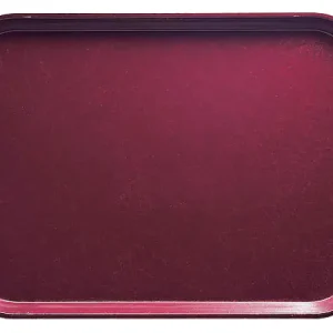 Money Back Guarantee Cambro Camtray Rectangular Serving Trays, 14" x 18", Burgundy Wine, Pack Of 12 Trays