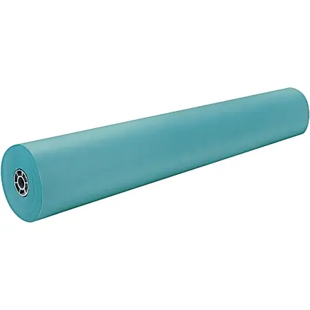 Genuine Pacon&reg; Rainbow Duo-Finish Kraft Paper Roll, 36" x 1000', Blue