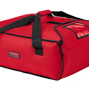 Cambro Standard Pizza GoBags, For 3 Boxes, Red, Set Of 4 GoBags Get Yours