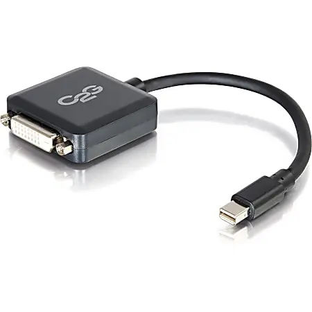 C2G Mini DisplayPort to DVI Adapter - M/F - DVI/Mini DisplayPort- 54311 Brand New