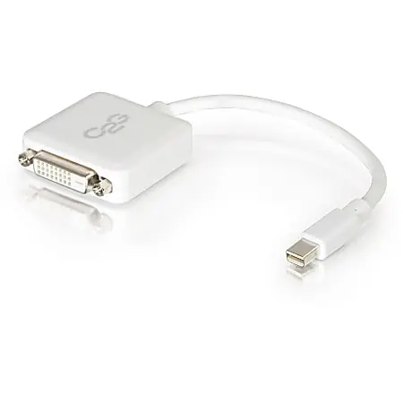 C2G 8in Mini DisplayPort to DVI Adapter - M/F - DVI/Mini DisplayPort- 54312 Save Now