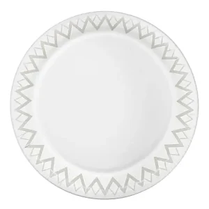 Direct From Factory Highmark&reg; Paper Plates, 8-3/4", Printed White, Pack Of 125